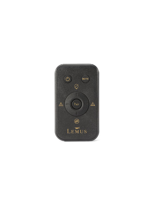 Lemus Life 20W Κρεμαστό Φωτιστικό Μαύρο με Ντουί E27 20.5x12εκ.