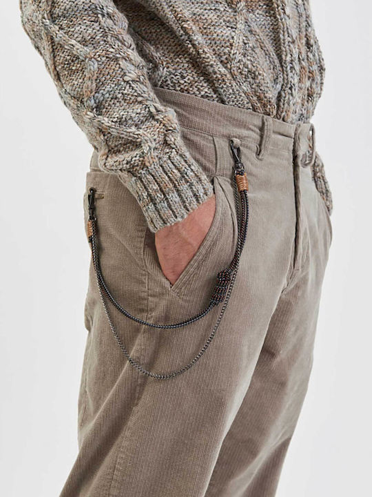 Men's Trousers Loose Fit Grey