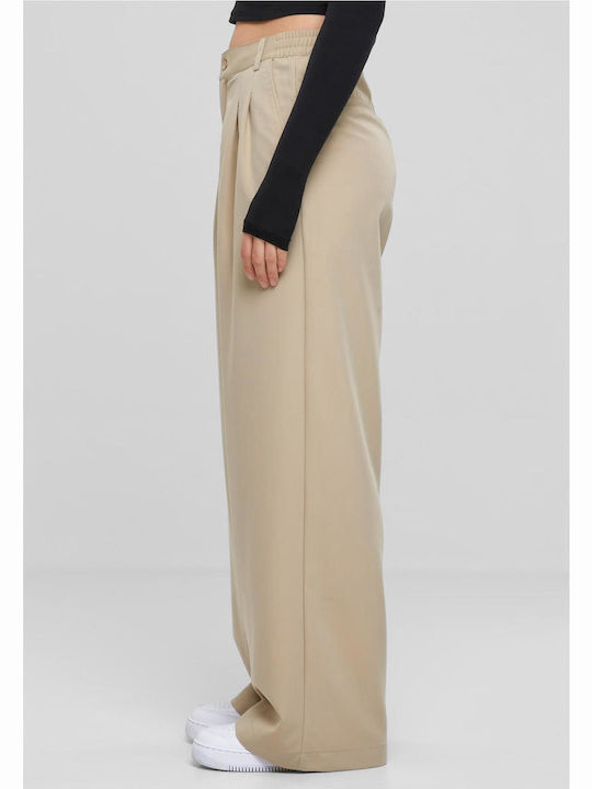 Jogginghose Ausgestellt Beige