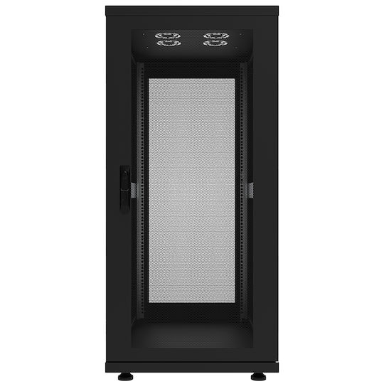 Canovate Boden Rack-Schrank 26U 60x100cm Schwarz CSS-U-9-2660A