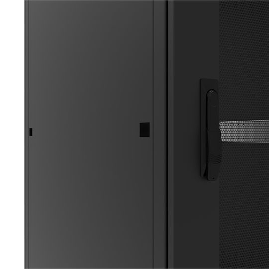 Canovate Boden Rack-Schrank 26U 60x100cm Schwarz CSS-U-9-2660A