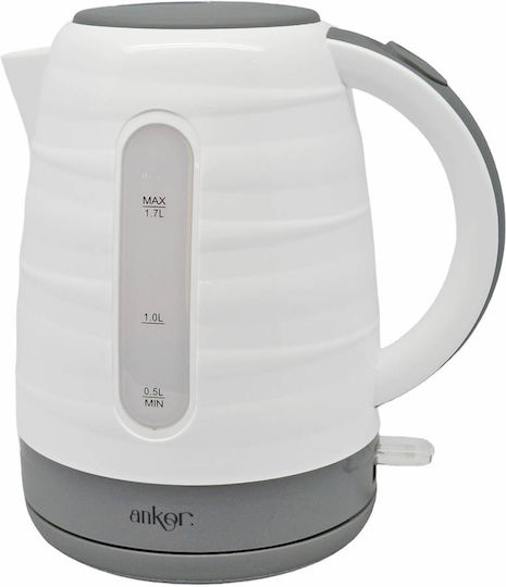 Ankor Reisekessel 1.7Es 2200W Weiß