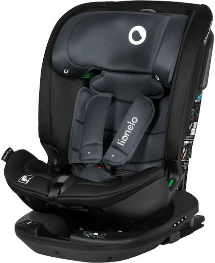 Lionelo Bastiaan RWF Baby Car Seat i-Size with Isofix Gray Stone 0-36 kg