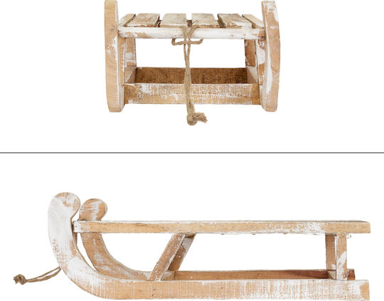 ECD Germany Beleuchtet Weihnachtliche Holz Figur Höhe 50.5cm