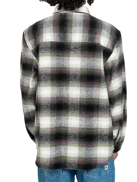 Element Men's Shirt Long Sleeve Checked Multicolour