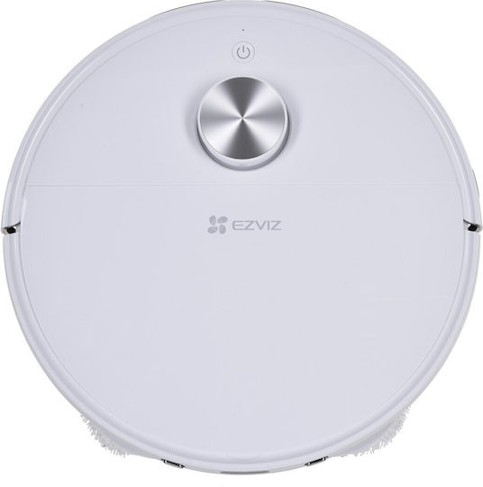 Ezviz RS2 Robot Vacuum Cleaner with Laser Mapping & 4000Pa Suction Power White