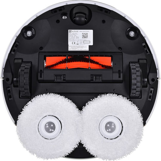 Ezviz RS2 Robot Vacuum Cleaner with Laser Mapping & 4000Pa Suction Power White