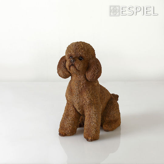 Espiel Διακοσμητικό Σκυλάκι Πολυρητίνης Poodle 25.6x15.8x29.7cm Espiel Διακοσμητικό Σκυλάκι Πολυρητίνης Poodle 25.6x15.8x29.7cm