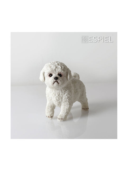 Espiel Decorative Dog Polyresin 25.5x12.5x23.5cm 1pcs