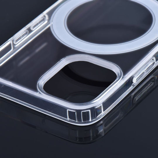 iSelf Mag Back Cover Σιλικόνης Μαγνητικό Διάφανο (iPhone 15 Pro)