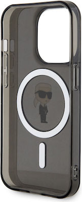 Karl Lagerfeld Iml Ikonik Back Cover Μαύρο (iPhone 15 Pro)