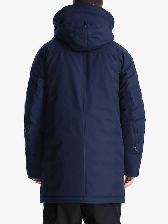 Krakatau Herren Winter Jacke Lässig Blau