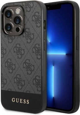 Guess 4g Stripe Back Cover Black (iPhone 15 Pro MaxiPhone 15 Pro Max)