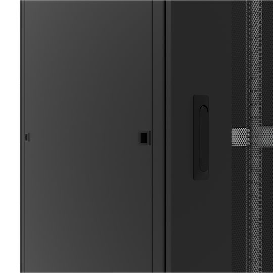 Canovate Επιδαπέδια Καμπίνα Rack 42U 80x100cm Μαύρο CSS-9-4280F