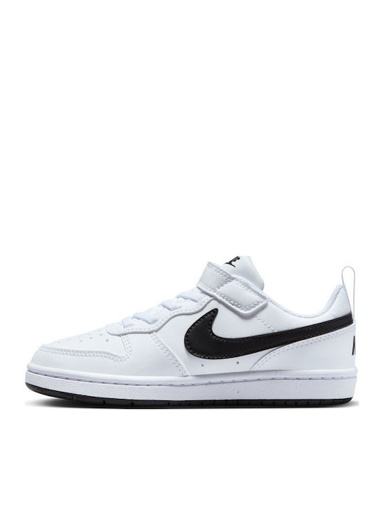 Court Borough Kinder Sneakers mit Klettverschluss Weiß