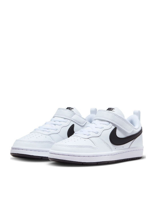 Court Borough Kinder Sneakers mit Klettverschluss Weiß