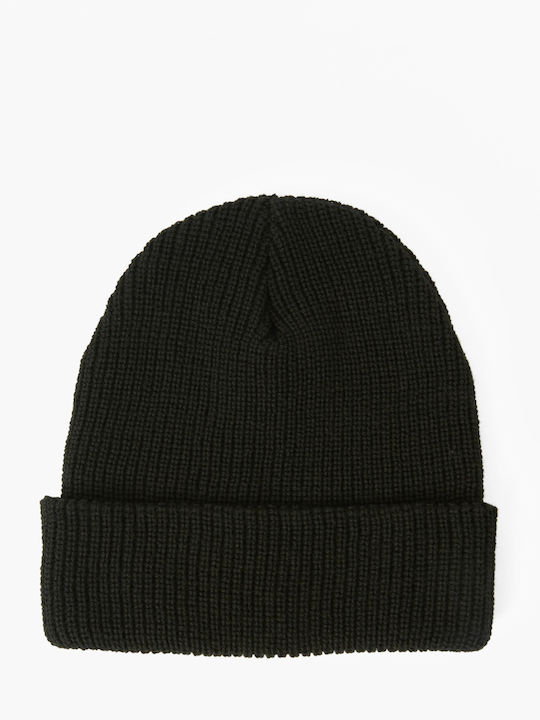 Adiv Rockies Beanie Unisex Σκούφος Πλεκτός σε Μαύρο χρώμα