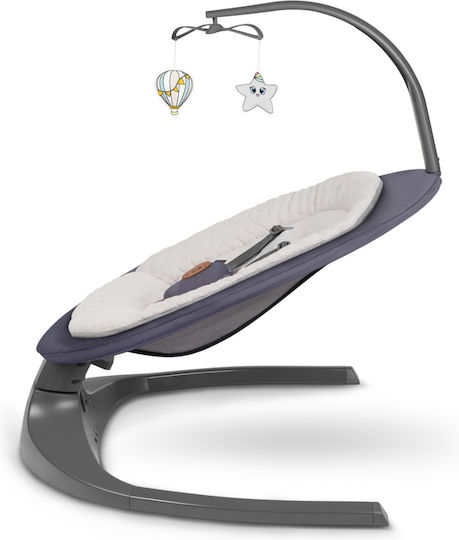 Lionelo Electric Relax pentru Bebeluși Ralf cu Muzică Gri pentru Copil până la 9kg