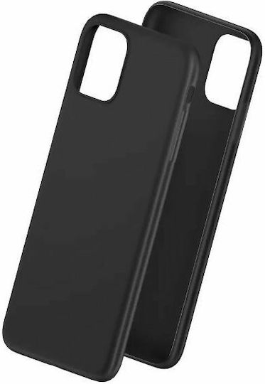 3MK Matt Back Cover Σιλικόνης 1.2mm Μαύρο (iPhone 14 Pro Max)
