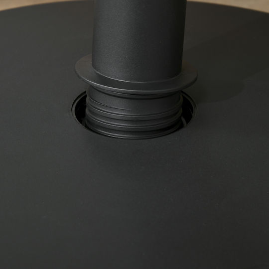Outsunny Umbrella Stand made of Plastic in Black Color 45x45x33cm