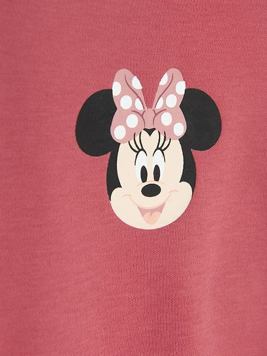 Cool Club Minnie Mouse Long-Sleeved Pink 3pcs