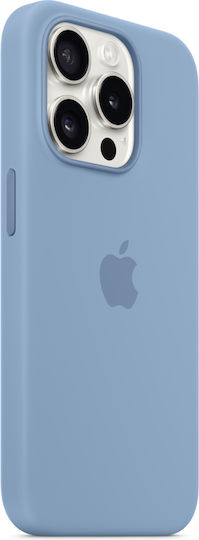 Apple Back Cover Silicone Blue (iPhone 15 Pro)