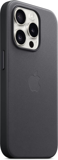 Apple Back Cover Fabric Black (iPhone 15 Pro)