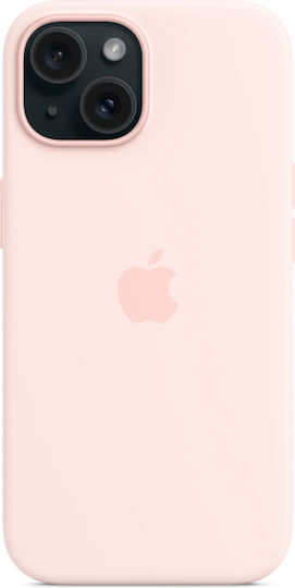 Apple Back Cover Silicone Pink (iPhone 15)