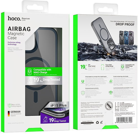 Hoco Flexible Airbag Back Cover Μπλε (iPhone 15 Plus)
