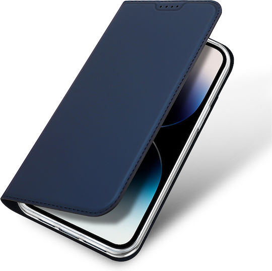 Dux Ducis Skin Pro Buchen Sie Synthetisches Leder Schwarz (iPhone 15 Pro Max)
