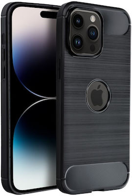 Carbon Back Cover Μαύρο (iPhone 15)