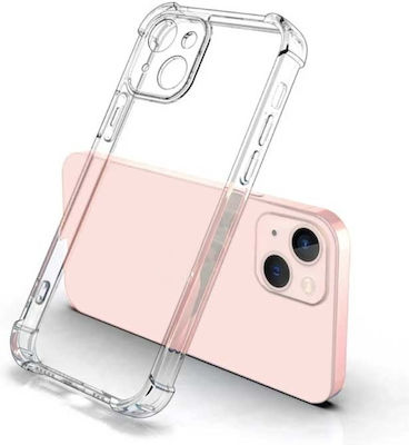 Slim Back Cover Σιλικόνης Διάφανο (iPhone 15)