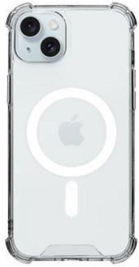 Tactical Magforce Plyo Cover Back Cover Plastic / Silicon Transparent (iPhone 15 Plus / 16 Plus)