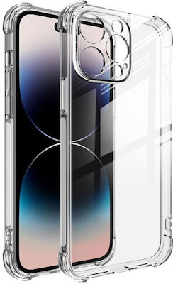 Slim Umschlag Rückseite Silikon 1.5mm Transparent (iPhone 15 Pro Max)