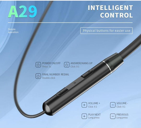 Celebrat A29 In-ear Bluetooth Handsfree Earphones Black