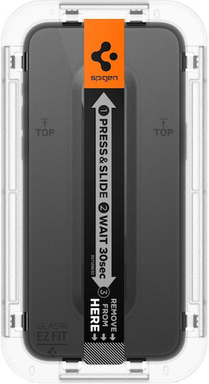 Spigen Glas.tR EZ Fit 0.58mm Full Glue Full Face Tempered Glass 2pcs (iPhone 15 Pro Max)