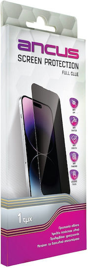 Ancus 30 3D Privacy Full Face Tempered Glass (iPhone 15 Pro)