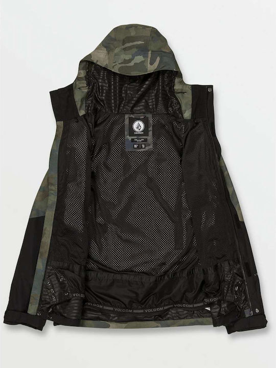 Volcom Vcolp G0452409-CWC Мъжко Яке за Ски и Сноуборд Многоцветен