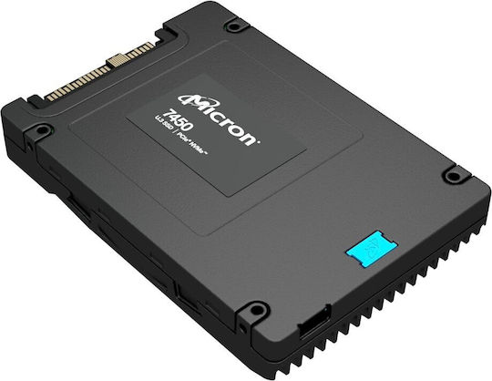 Micron 7450 Max U.3 (15mm) SSD 12.8TB τύπου 2.5'' με σύνδεση PCI Express 4.0 MTFDKCC12T8TFS-1BC1ZABYYR