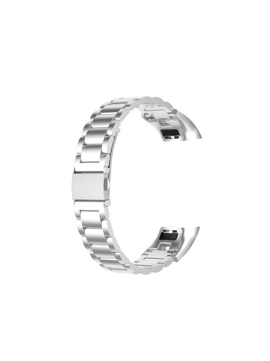 Λουράκι Μεταλλικό Ασημί (Honor Band 4/5)