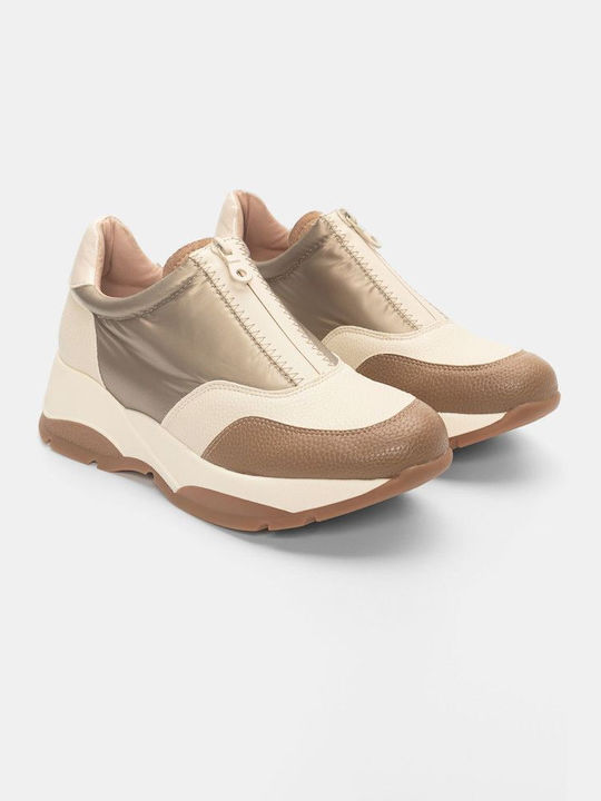 Joya Damen Sneakers Beige