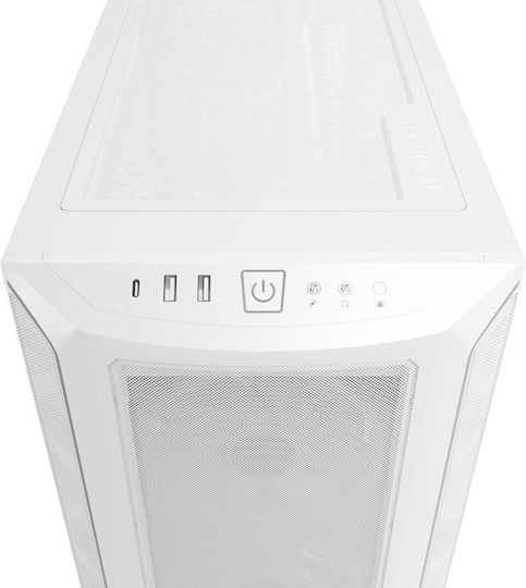 Be Quiet Shadow Base 800 FX Gaming Midi Tower Κουτί Υπολογιστή με Πλαϊνό Παράθυρο και RGB Φωτισμό Λευκό