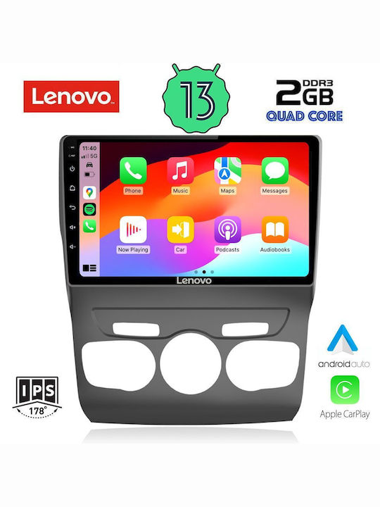 Lenovo Ηχοσύστημα Αυτοκινήτου για Citroen C4 2011-2018 (Bluetooth/USB/WiFi/GPS) με Οθόνη Αφής 10"