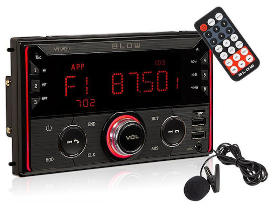 Blow Auto-Audiosysteme 2 DIN (Bluetooth/USB/AUX) mit Touchscreen 2.8"