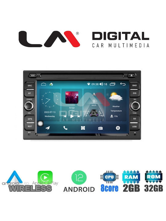 LM Digital Sistem Audio Auto pentru Nissan Căutător de drumuri / Navara / Juke / Micra / Notă / NV200 / X-Trail / Tiida / Qashqai 2006-2013 (Bluetooth/USB/AUX/WiFi/GPS) cu Ecran Tactil 6.5" LM R8001 GPS