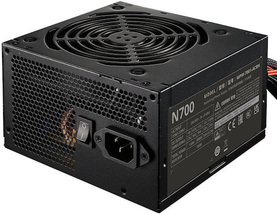 CoolerMaster Elite Nex 700 700W Schwarz Computer-Netzteil Voll verkabelt
