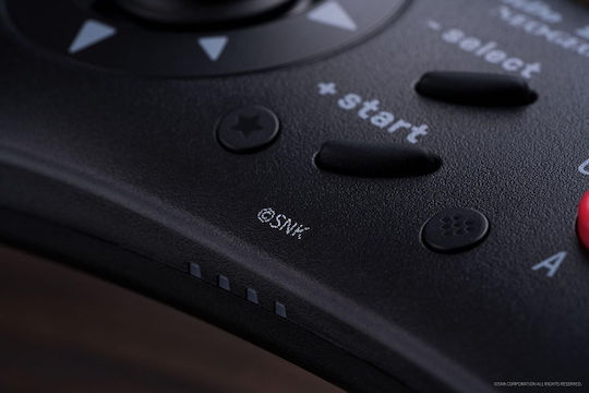 8Bitdo NEOGEO Ασύρματο Gamepad για Android / PC Μαύρο