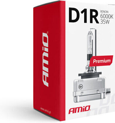 AMiO Лампи Автомобила D1R Ксенон 6000К Хладно бяло 12V 35W 1бр