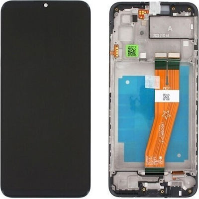 Samsung Mobile Phone Screen Replacement with Touch Mechanism for Galaxy A03 (Black)