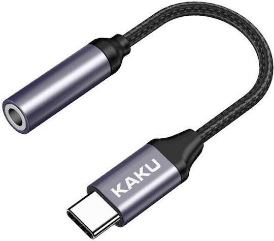 Kakusiga KSC-428 Converter USB-C male to 3.5mm female 1pcs